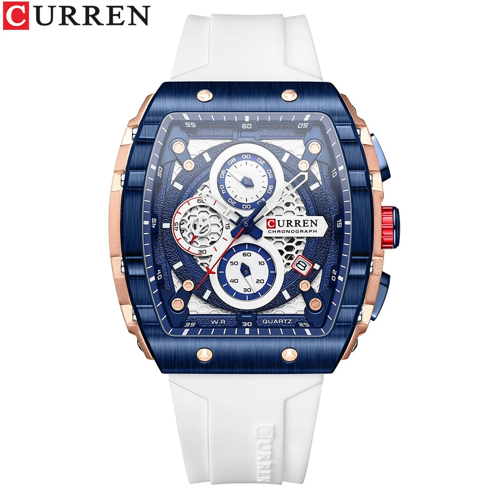 CURREN Chronograph, Casual Men Watches