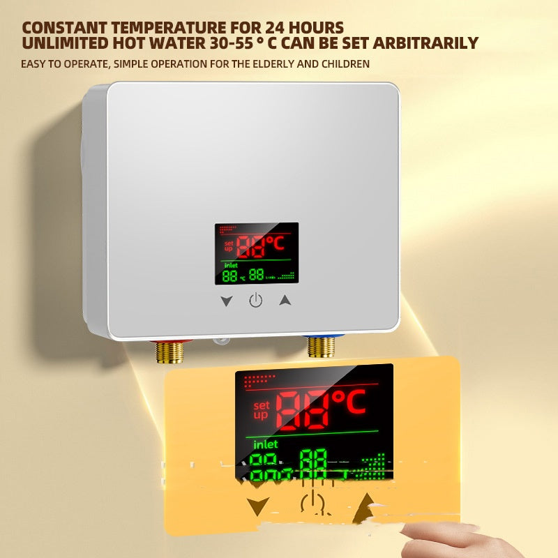Small Constant Temperature Water-free Shower Instant Electric Water Heater