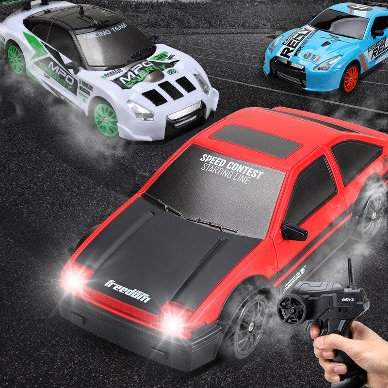 4WD RC Drift Car Toy, Remote Control GTR Model AE86 Vehicle Toy For Children