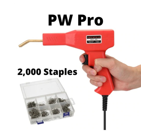 Automobile bumper repair machine