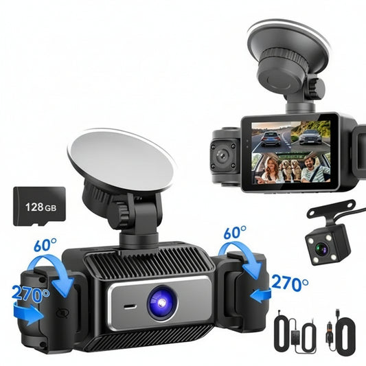 4 Channel Car Dash Cam