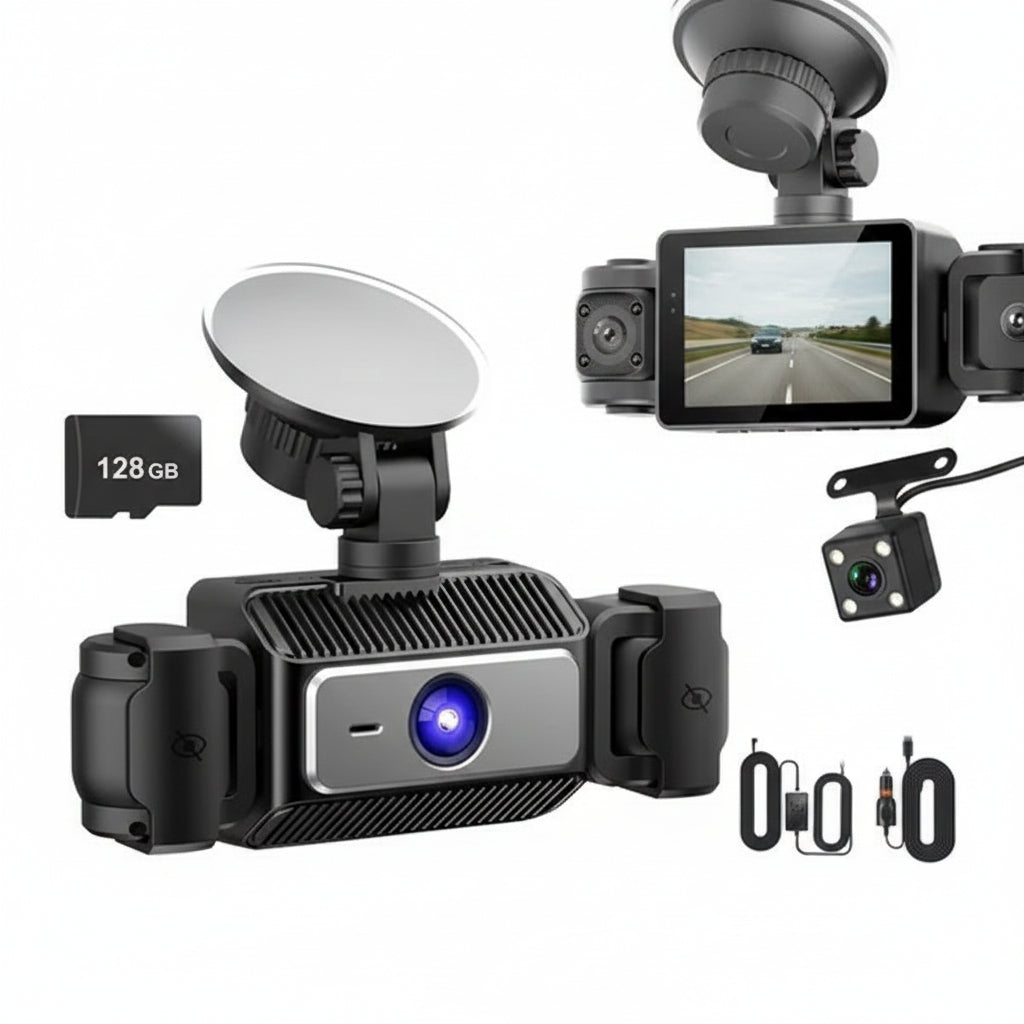 4 Channel Car Dash Cam