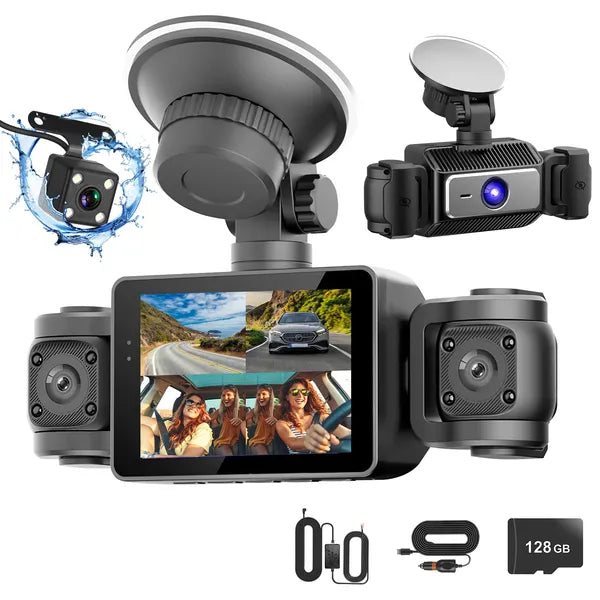 4 Channel Car Dash Cam