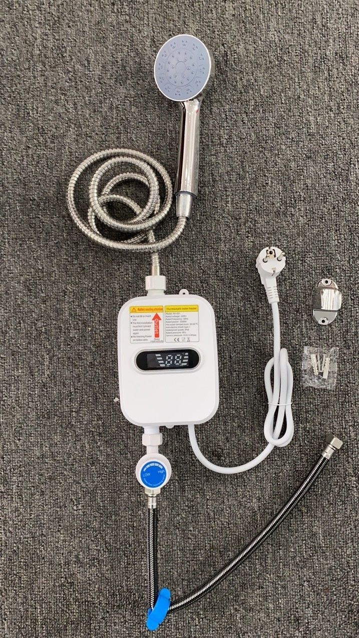 Small Electric Water Heater, Intelligent Frequency Conversion Shower Suit