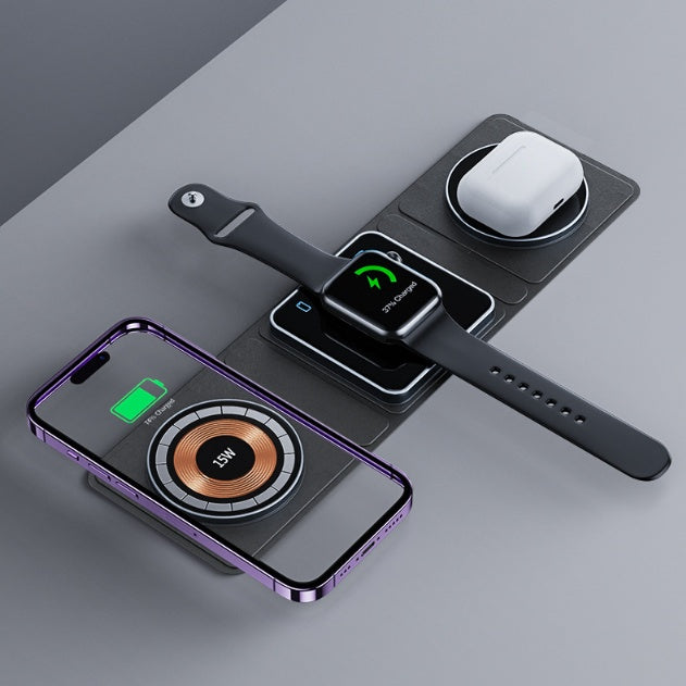 3In1 Wireless Charging Station