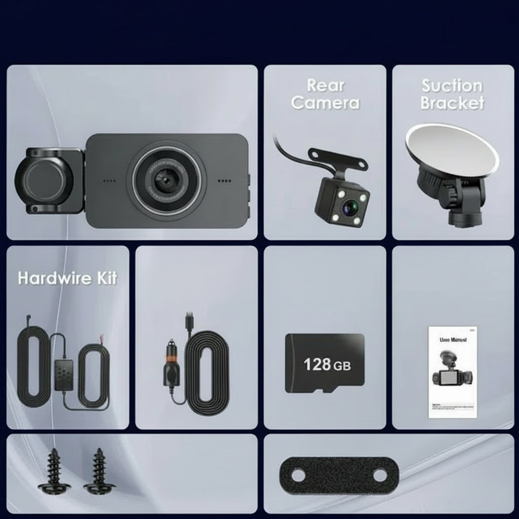 4 Channel Car Dash Cam